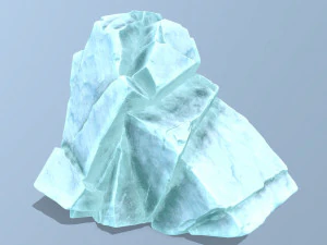 Ice rocks 3D Model