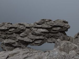 Cliff rocks 3D मॉडल