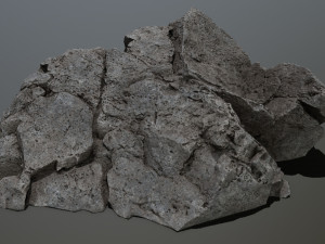 Cliff rocks 3D मॉडल