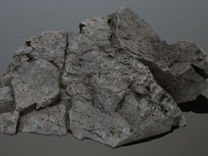 Cliff rocks 3D Model