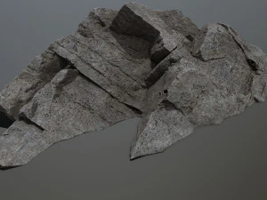 Cliff rocks 3D Model
