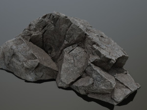 Cliff rocks 3D मॉडल