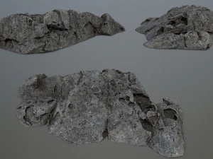 Cliff rocks 3D Model