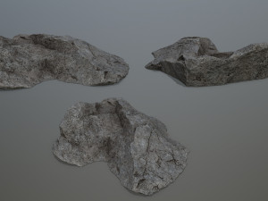 Cliff rocks 3D मॉडल