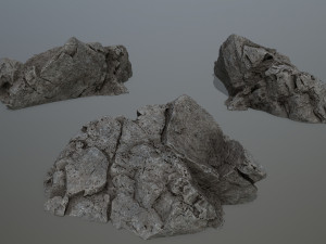 Cliff rocks 3D मॉडल
