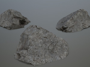 Cliff rocks 3D मॉडल