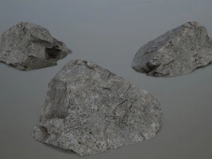 Cliff rocks 3D Model