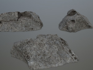 Cliff rocks 3D मॉडल