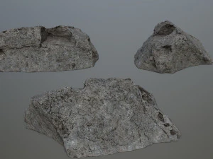 Cliff rocks 3D Model