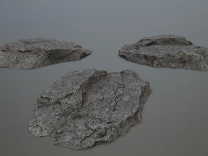 Cliff rocks 3D Model