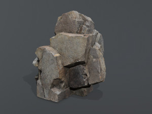 Cliff rocks 3D Model