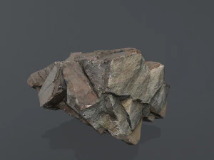 Cliff rocks 3D Model