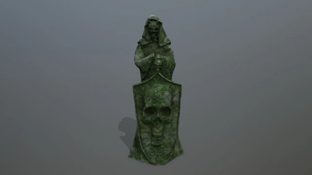 Statue 3D Model .c4d .max .obj .3ds .fbx .stl .blend 