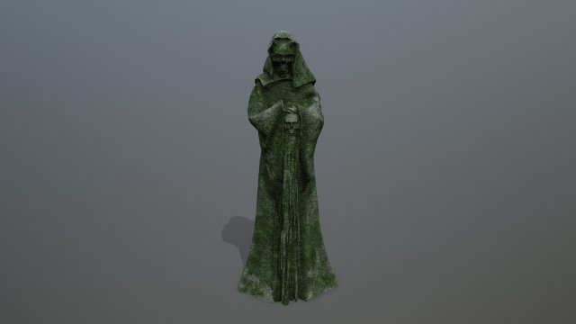 Statue 3D Model .c4d .max .obj .3ds .fbx .stl .blend 