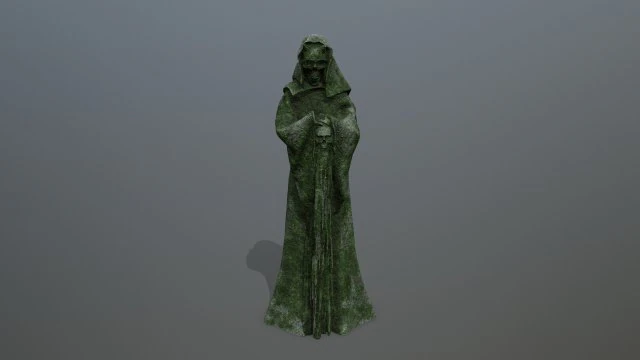 Statue 3D Model .c4d .max .obj .3ds .fbx .stl .blend 