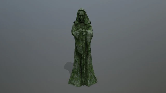 Статуя 3D Модель .c4d .max .obj .3ds .fbx .stl .blend 