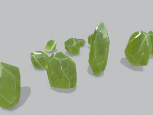 Crystal set Modèle 3D