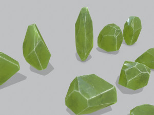 Crystal set Modèle 3D