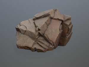 Desert rocks 3D Model