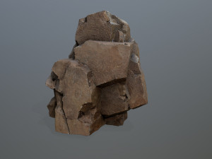 Desert rocks 3D Model