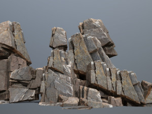 Cliff rock Modello 3D