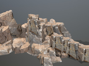 Cliff rock Modello 3D