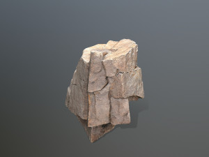 Cliff rock Modello 3D