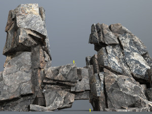 Cliff rocks 3D Model