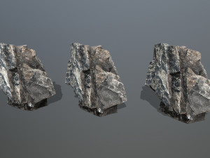 Cliff rocks Modello 3D