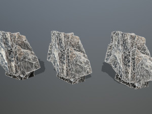 Cliff rocks Modello 3D