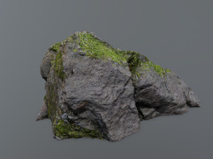 Ruin Stairs Model 3D