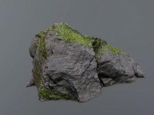 Ruin Stairs 3D Model