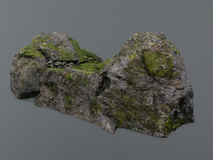 Ruin Stairs Model 3D