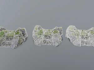 Ruin Stairs 3D Model