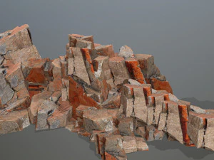 Desert rocks 3D Model