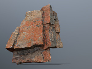 Desert rocks 3D 模型