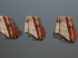 Desert rocks 3D 模型
