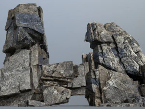 Rocce della scogliera Modello 3D