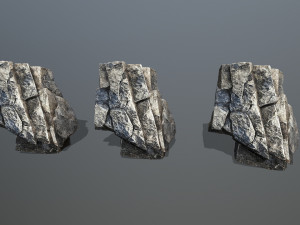 Cliff rocks 3D Модель