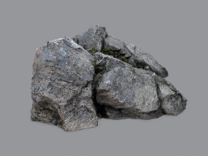 Ruin Stairs 3D-Modell