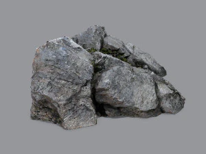 Ruin Stairs 3D Model