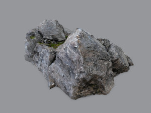 Ruin Stairs 3D-Modell