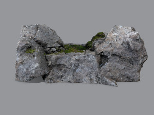 Ruin Stairs 3D-Modell