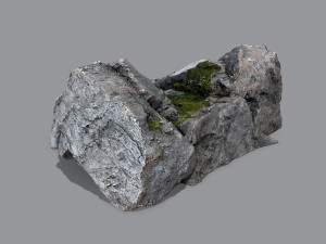 Ruin Stairs 3D-Modell
