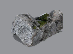Ruin Stairs 3D Model