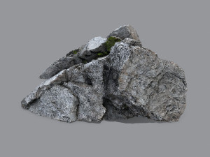 Ruin Stairs 3D-Modell