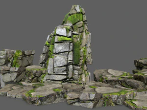 Kayalar 3D Model