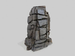 Cliff rocks 3D Model