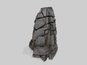 Cliff rocks 3D Model