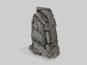 Cliff rocks 3D Model